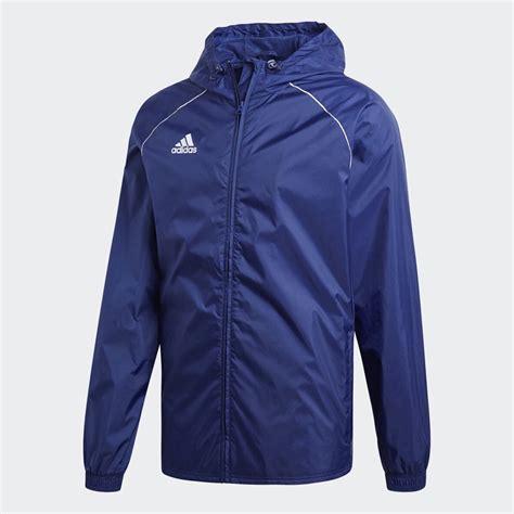 adidas mens core 18 weiß|adidas core 18 rain jacket.